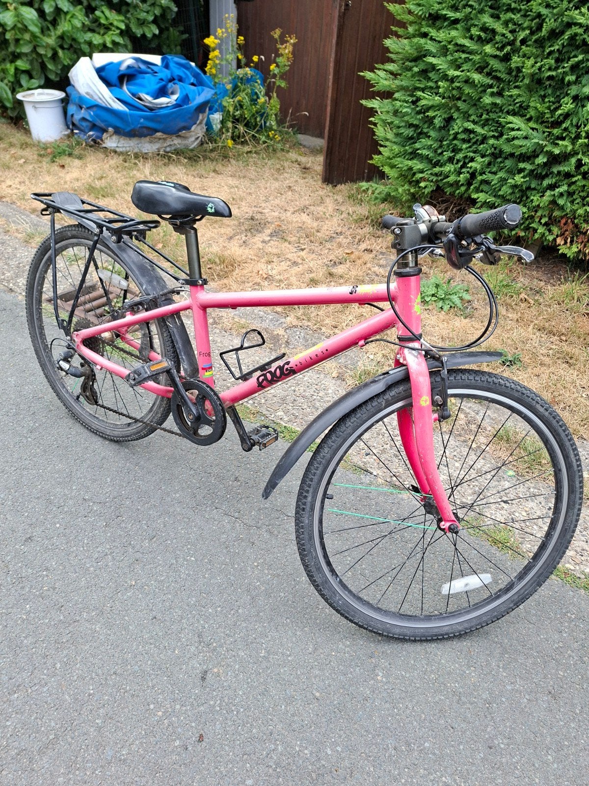 frog 62, met bagagedrager en stevige staander, Fietsen en Brommers, Ophalen
