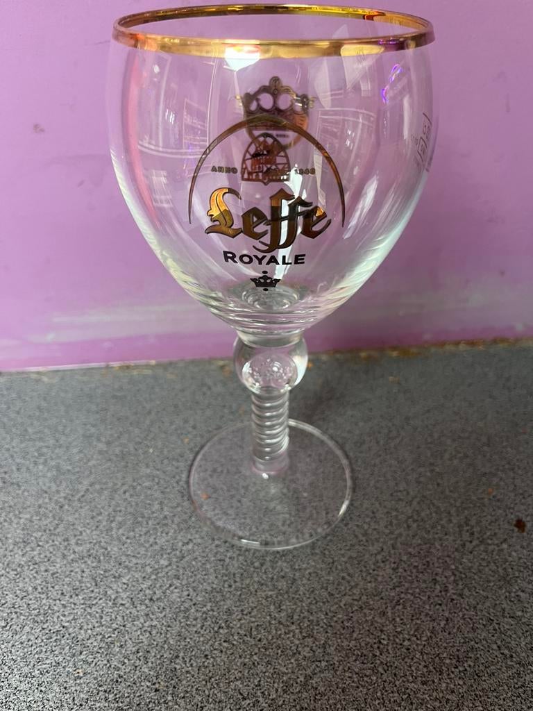 Verre a bierre  leffe, Collections, Marques de bière, Enlèvement, Comme neuf, Leffe