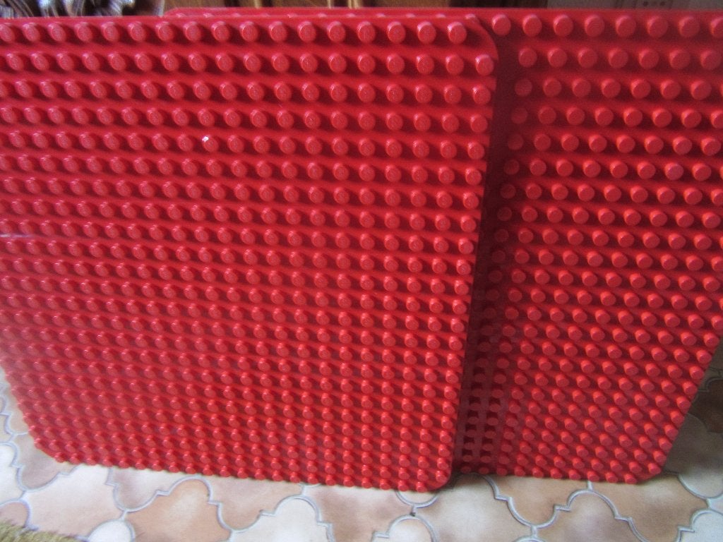 Lego duplo bouwplaat,  dubbele rammelaar..., Ophalen of Verzenden, Grondplaat, Duplo