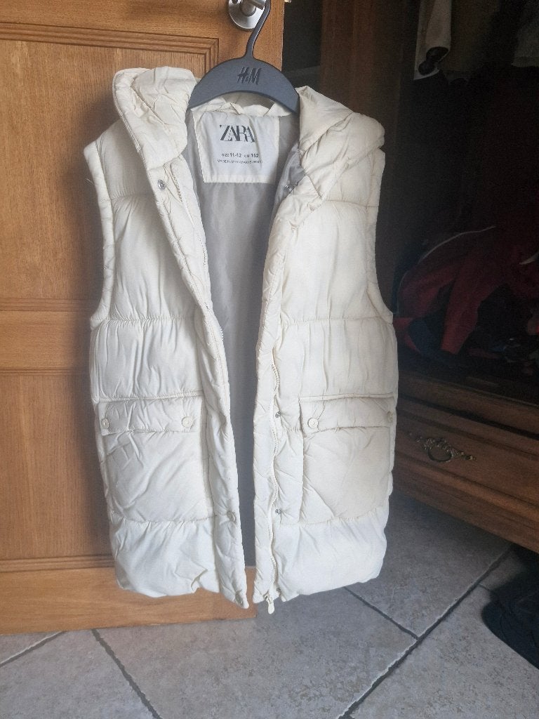 Manteau sans manche 12 ans, Enfants & Bébés, Enlèvement ou Envoi, Comme neuf, Zara, Fille