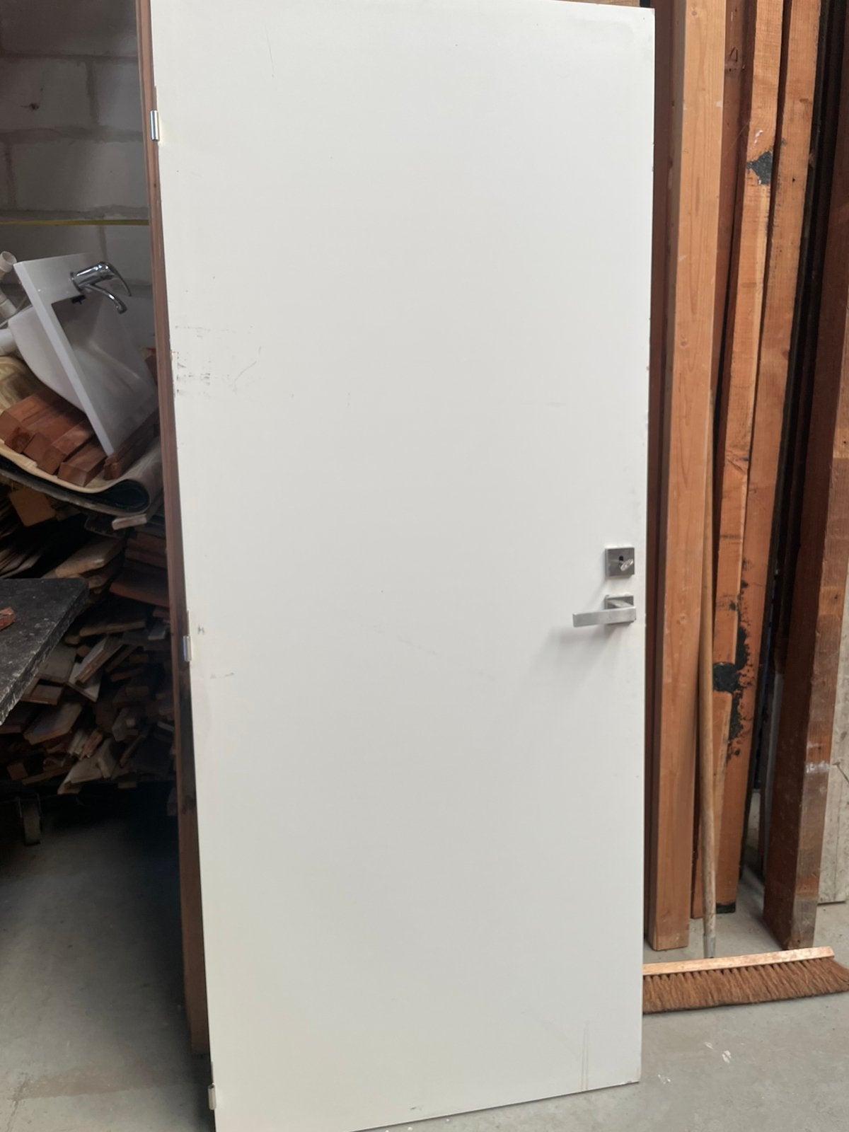2 deuren, Doe-het-zelf en Bouw, Deuren en Vliegenramen, Ophalen, Zo goed als nieuw