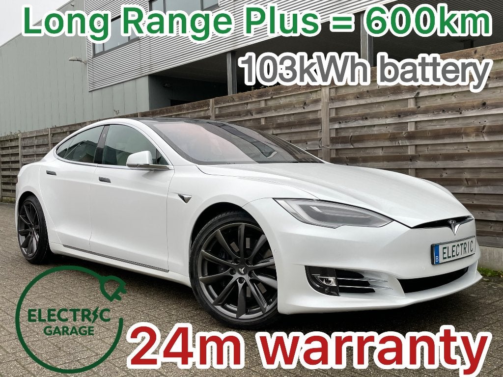 Model S 103kWh Long Range PLUS : 41318 ex btw, Auto's, Automaat, Testrit aan huis, 421 kW, Wit