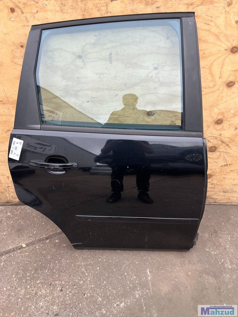 FORD C-MAX zwart F3 Rechts achter deur portier 2007-2010, Gebruikt, Deur, Info@ford.com, Ford