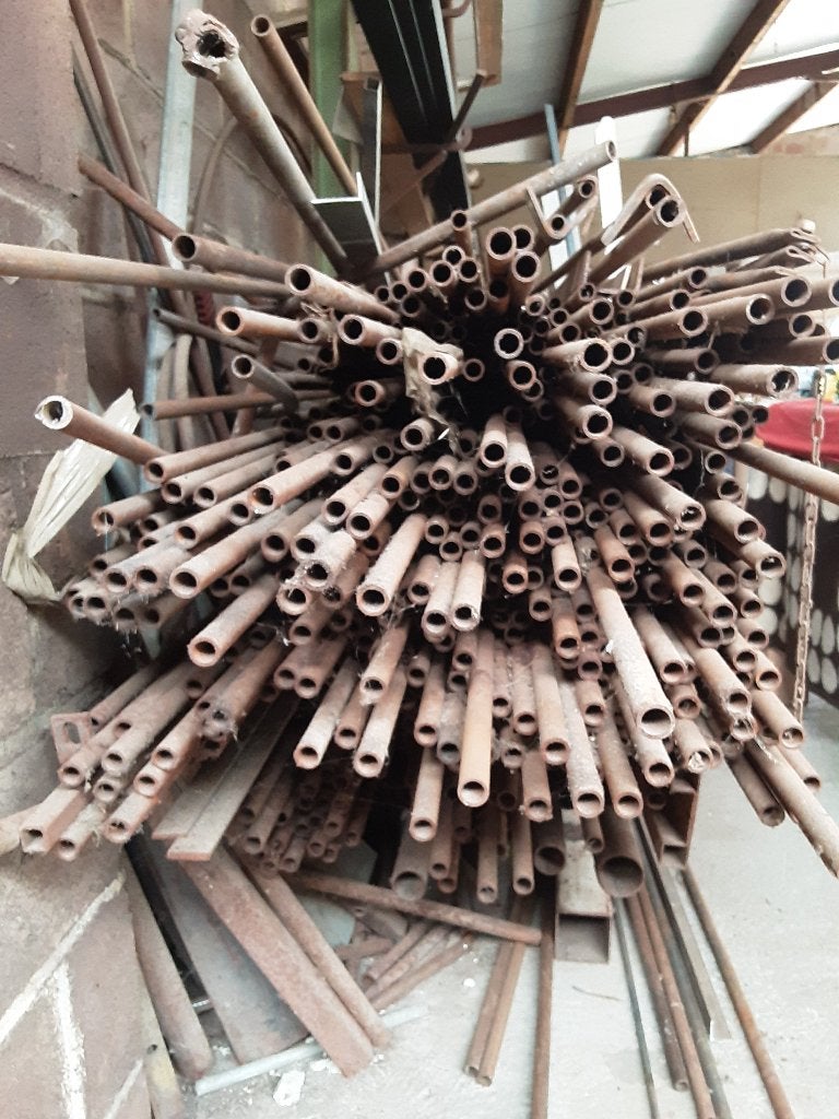 Metaal buizen, Doe-het-zelf en Bouw, Metalen, Ophalen, Gebruikt, IJzer