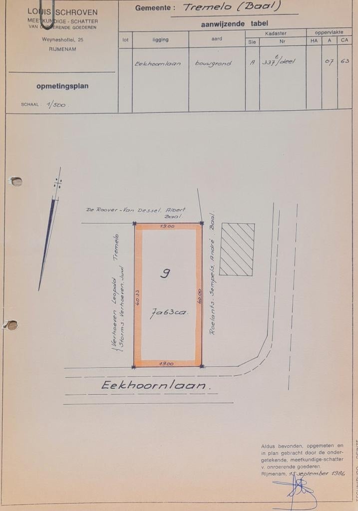 Bouwgrond te koop, Tremelo, Verkoop zonder makelaar, 500 tot 1000 m²