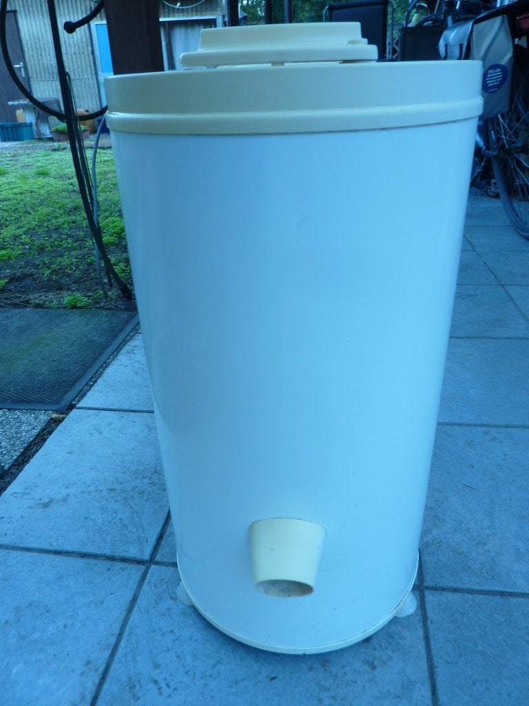 Kleine droogzwierder voor 4 kg belading, Elektronische apparatuur, Droogkasten, Ophalen, Gebruikt, Minder dan 85 cm, Bovenlader