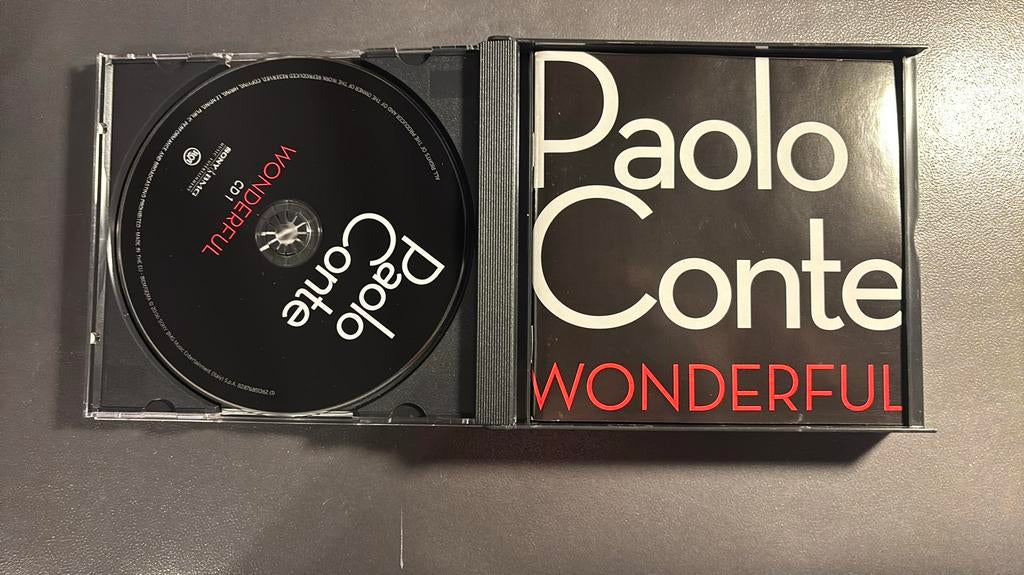 Paolo Conte : Wonderful 3 cd, Cd's en Dvd's, Ophalen of Verzenden, Gebruikt