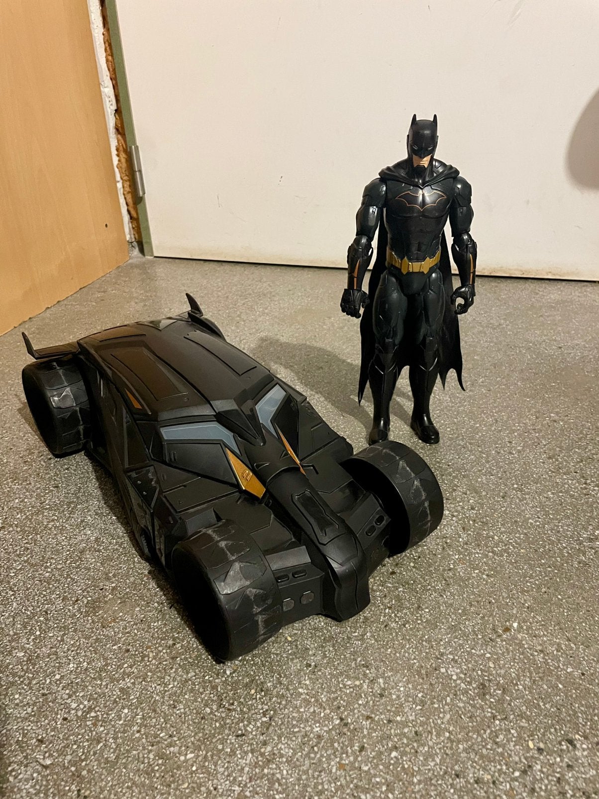 Batman en Batmobile, Ophalen, Gebruikt