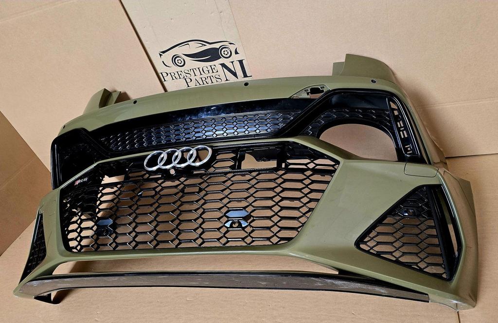 Audi A6 C8 4K RS6 RS ORIGINEEL VOORBUMPER + ACHTERBUMPER RS6, -, Origine de la pièce connue, Audi, Utilisé