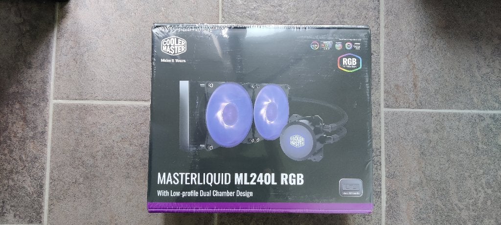 MasterLiquid ML240L V2 RGB, Computers en Software, Computerkoelers, Ophalen, Nieuw, Waterkoeling