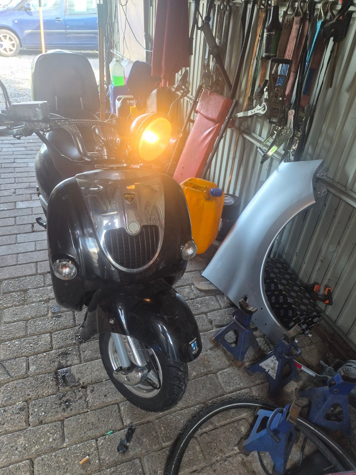 necco borselino 125 opmaak, Fietsen en Brommers, Gebruikt, Standard, 125 cc, Ophalen of Verzenden