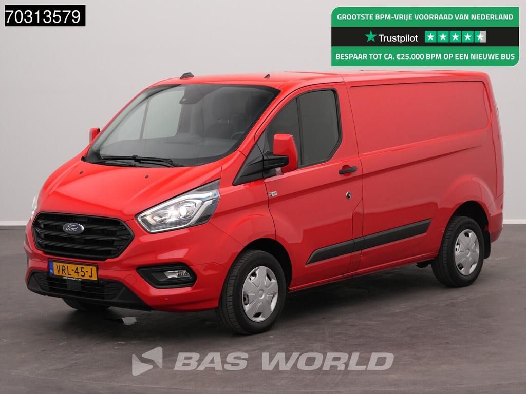 Ford Transit Custom 105pk L1H1 Airco Cruise Trekhaak Euro6 L, Rouge, 2033 kg, Achat, 105 ch