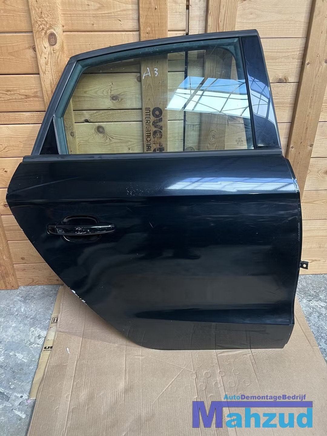 AUDI A1 Zwart rechts achter deur portier 2010-2018, Gebruikt, Deur, AUDI AG, Audi