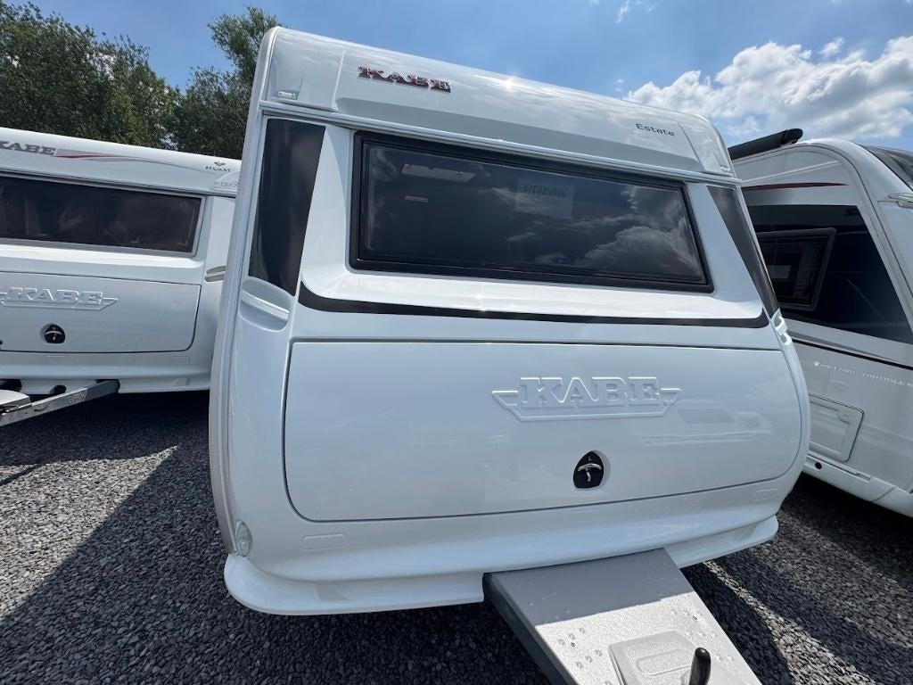 KABE ESTATE 600 GDL KS met stapelbedden, inclusief mover, Caravans en Kamperen, Bedrijf, Kabe, Tot en met 6, Schokbreker