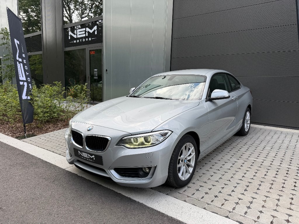BMW 218dA Edition Sport,GARANTIE,NAVI,CRUISE,AIRCO,PDC,USB,, Autos, Cuir, Argent ou Gris, Entreprise, Entretenue par le concessionnaire