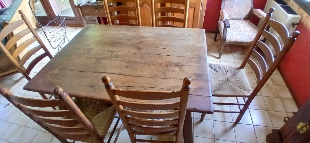 Table+6chaises, Enlèvement