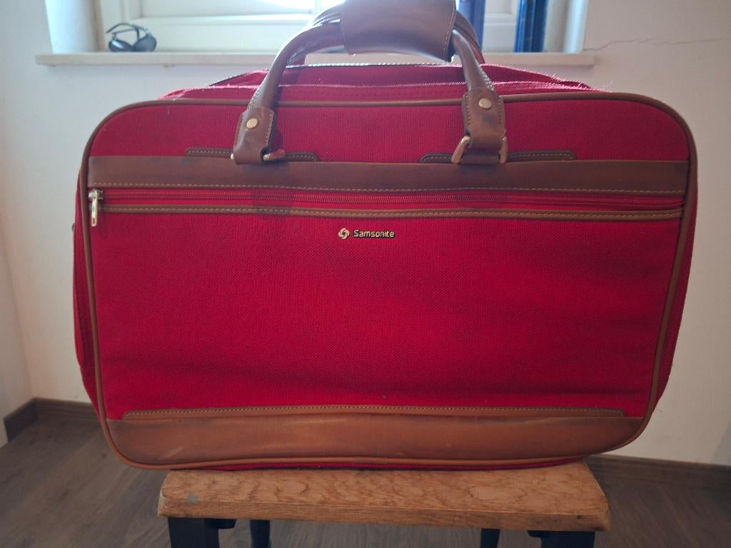 valise samsonite en toile, Moins de 35 cm, Comme neuf, Enlèvement, Autres matériaux