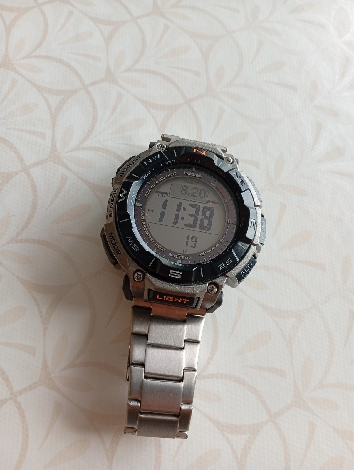 casio pro trek PRG 340T, Ophalen, Casio, Nieuw, Waterdicht