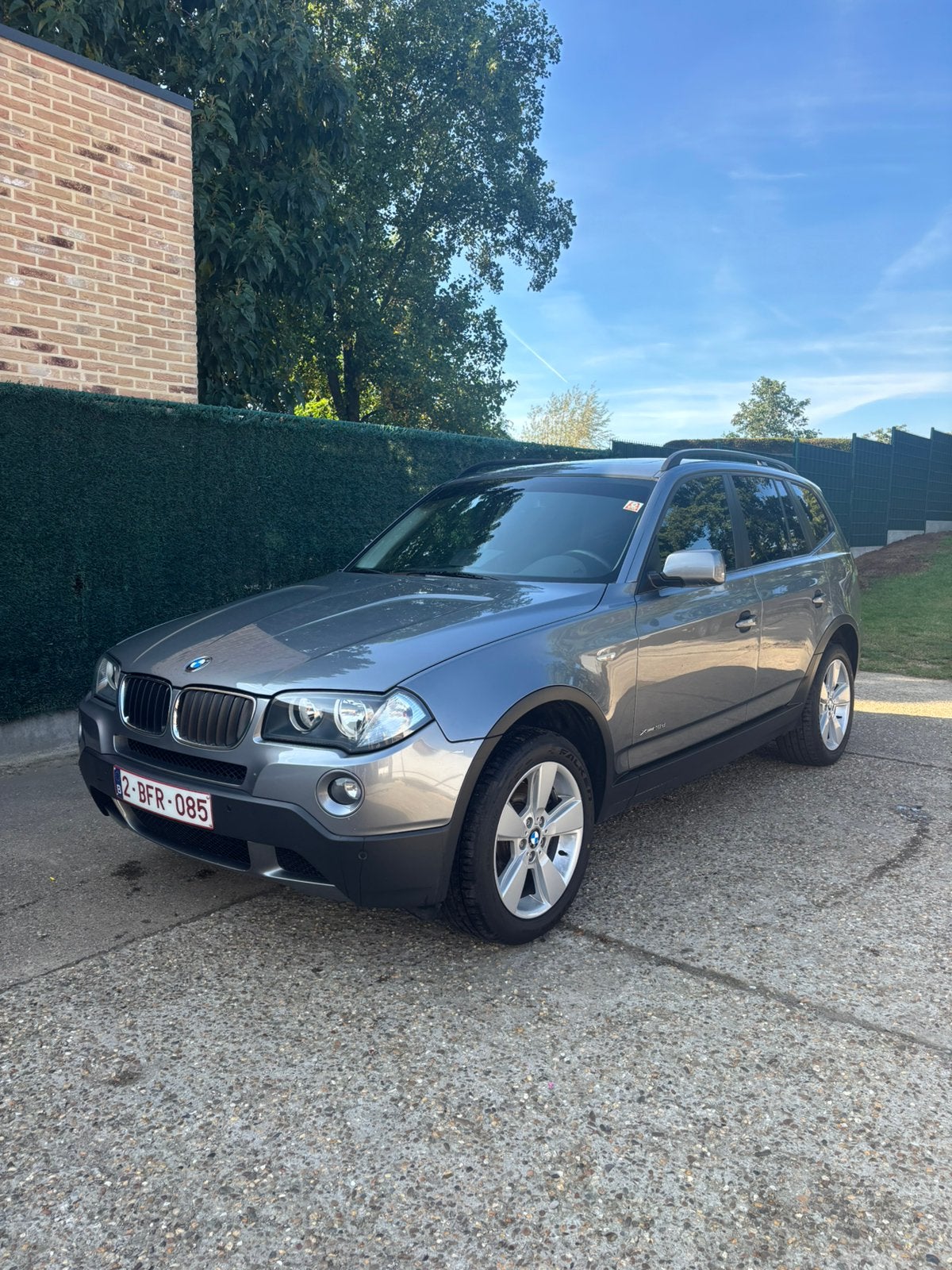Bmw x3 1.8 xdrive, Auto's, Euro 5, Zwart, Leder, Particulier