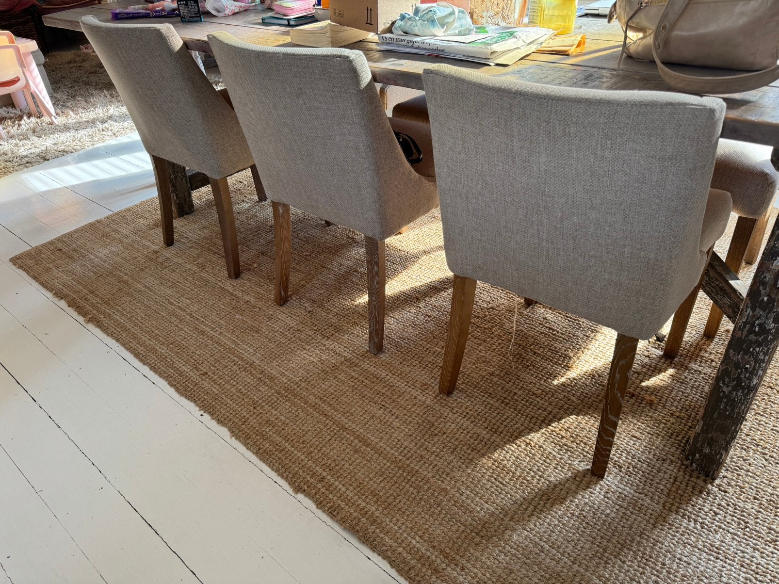 6 stijlvolle landelijke eetkamerstoelen, Autres couleurs, Enlèvement, Bois, Cinq, Six Chaises ou plus
