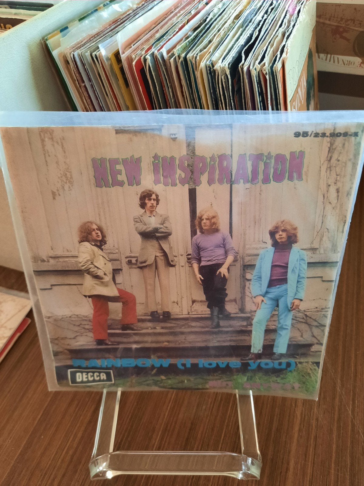 Single New inspiration.Rainbow I love you., Ophalen of Verzenden