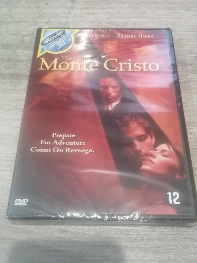 Dvd the count of monte cristo (nieuw in folie), Cd's en Dvd's, Dvd's | Avontuur, Vanaf 12 jaar, Ophalen, Nieuw in verpakking