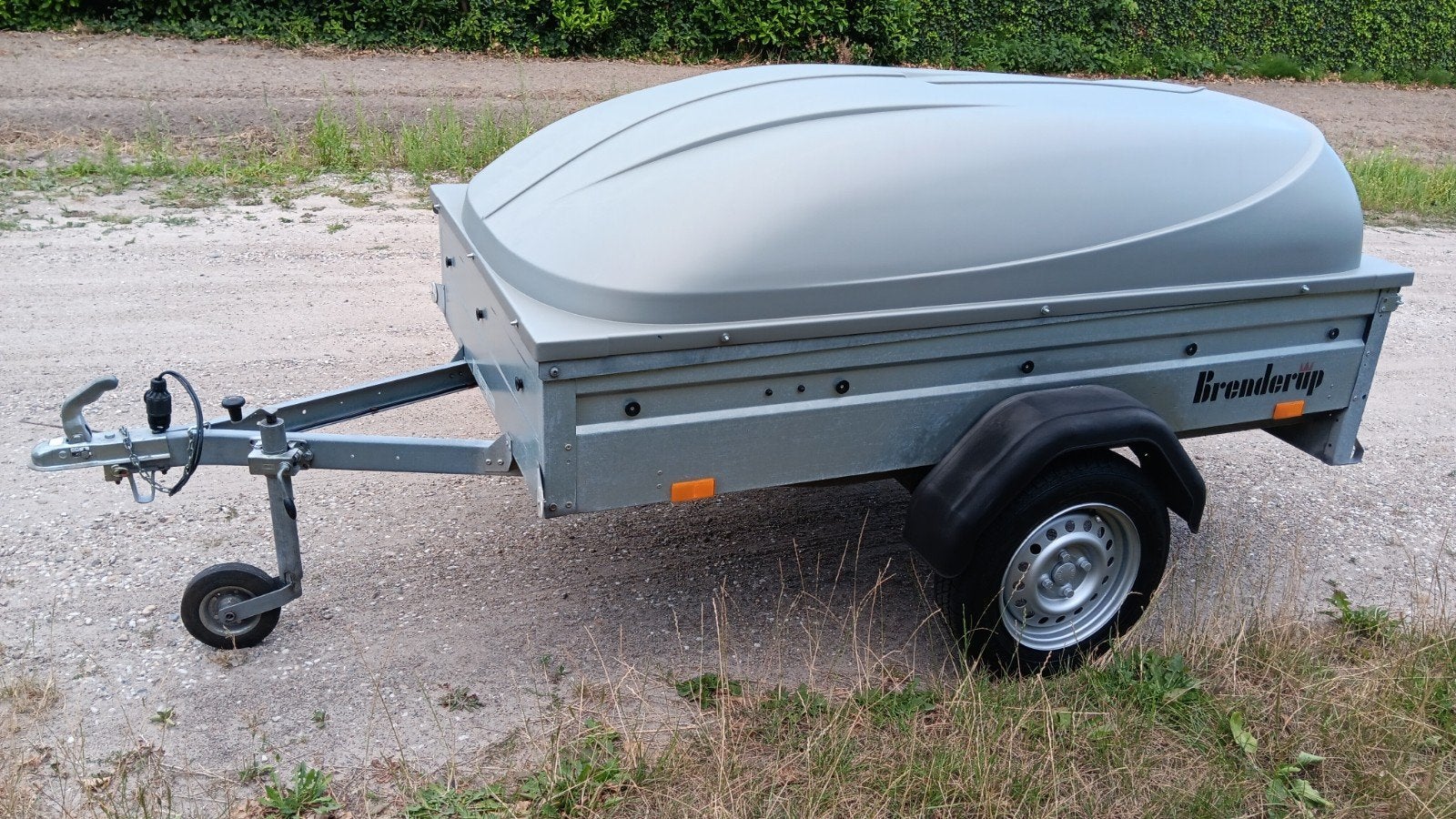 Grote Brenderup bagagewagen 204x116, Ophalen