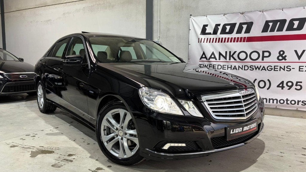 Mercedes Benz E220 CDİ | Open Dak | Gekeurd | Showroom, Autos, Mercedes-Benz, Cuir, Euro 5, Achat, Beige