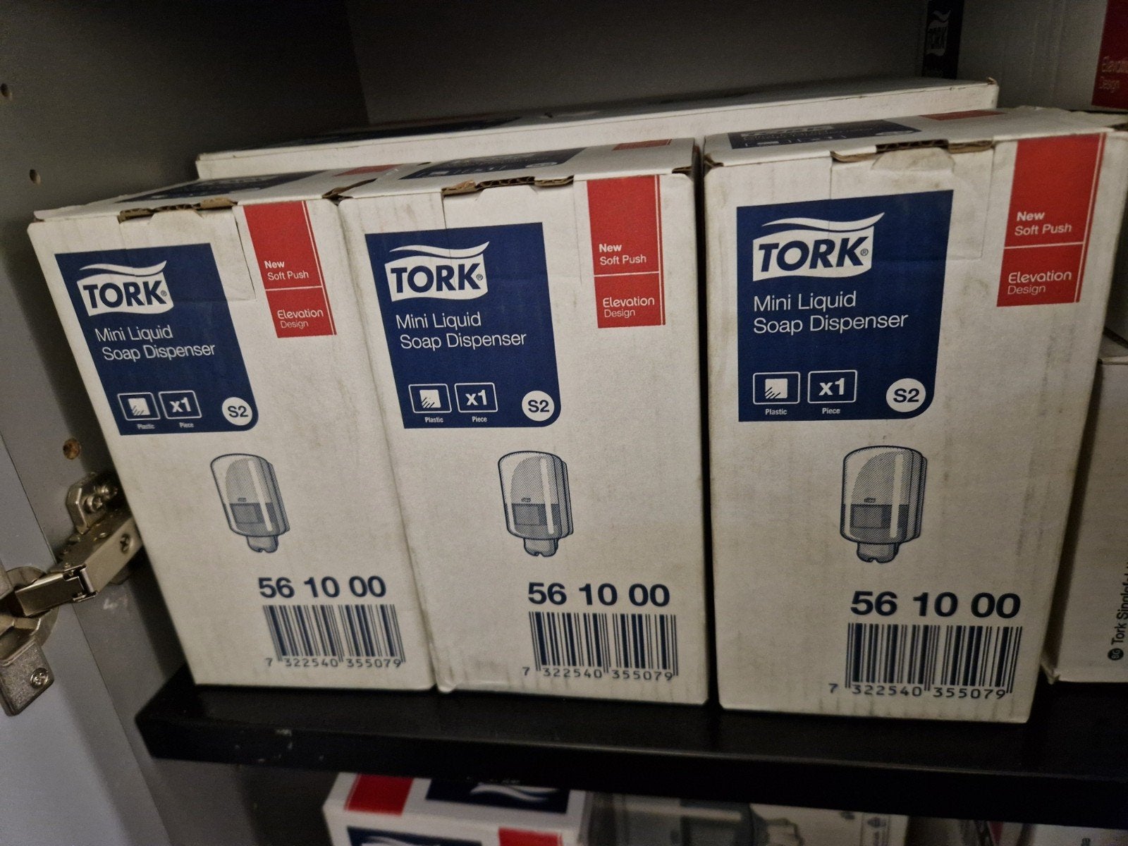 3 distributeurs de savon liquide Tork Mini S2 – neufs, Ophalen of Verzenden