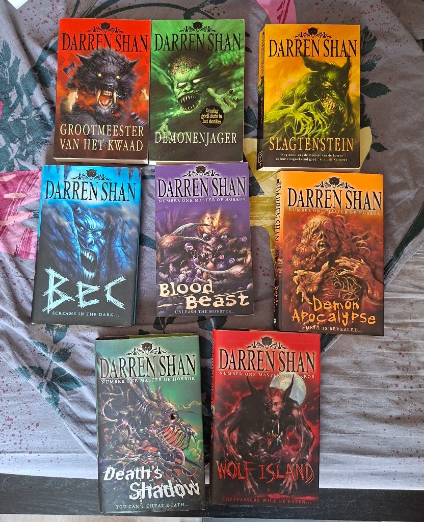 Demonata saga, Boeken, Ophalen, Zo goed als nieuw, Darren Shan