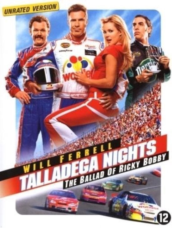talladega nights ( will ferrell , amy adams , gary cole ), CD & DVD, DVD | Comédie, Enlèvement ou Envoi, Comme neuf