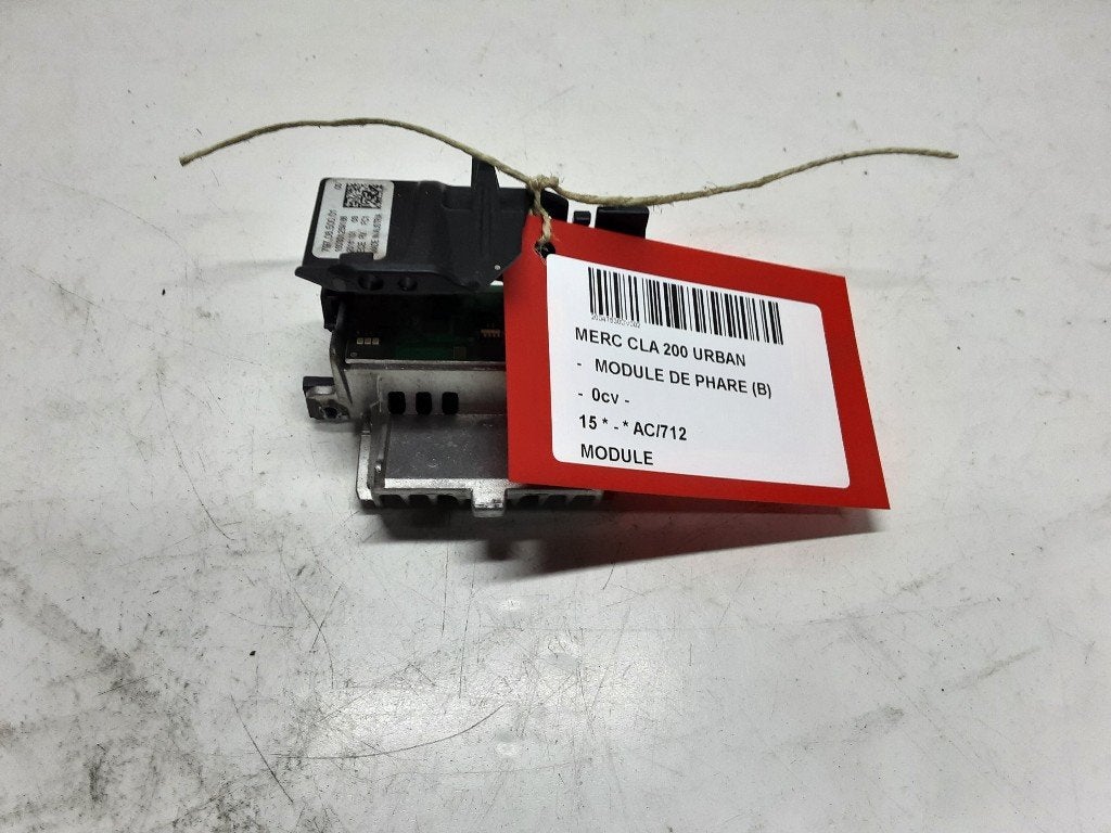 UNITE ELECTRONIQUE Mercedes-Benz CLA (117.3) (7970850001), Mercedes-Benz, Mevr. I. Hauben, Utilisé, Rue de l'Espoir 34 34
4030  GRIVEGNÉE, BE