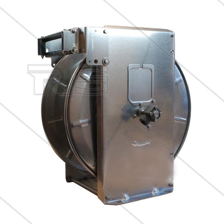 RVS Slanghaspel 57m Automatisch met Swivel 300 Bar, Envoi