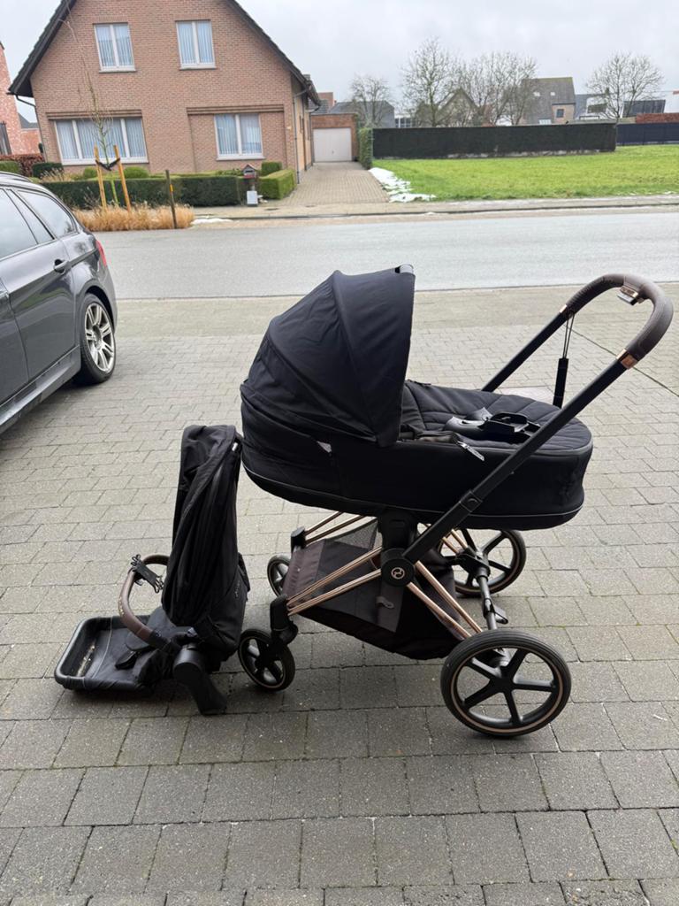 Mooie Cybex kinderwagen met 2 aparte delen, Ophalen of Verzenden, Gebruikt, Kinderwagen