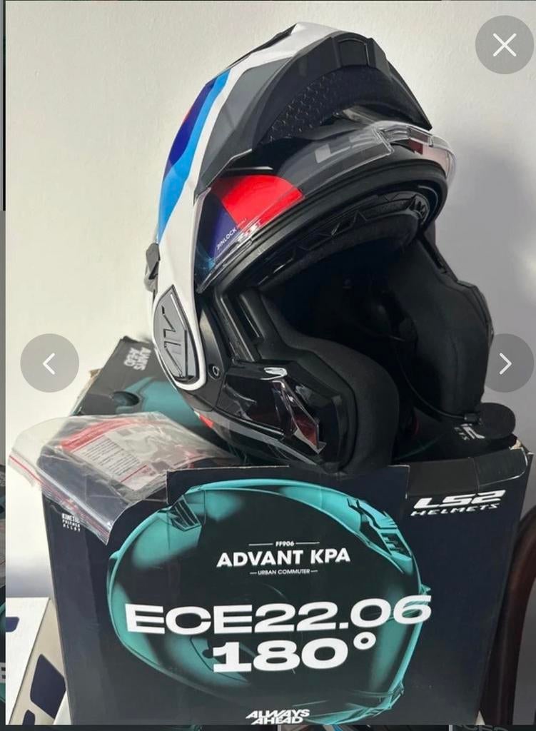 LS2 Advant helm, Motoren, Ophalen of Verzenden