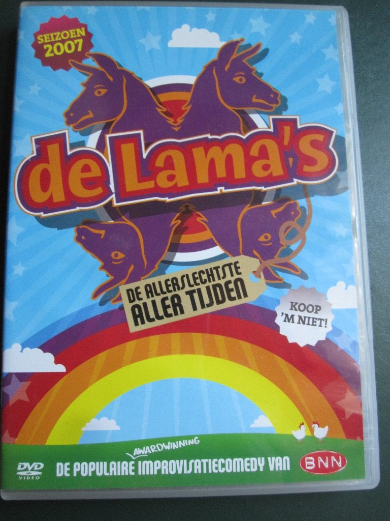 De Lama's - De allerslechtste aller tijden, Cd's en Dvd's, Stand-up of Theatershow, Alle leeftijden, De Lama's, Zo goed als nieuw
