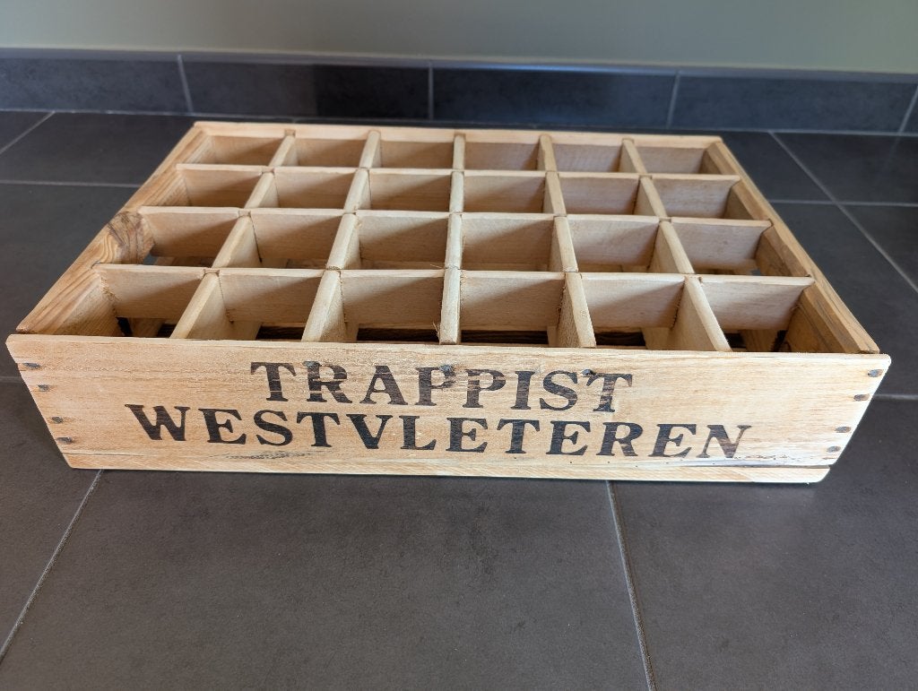 houten krat Westvleteren bierkist, Ophalen, Zo goed als nieuw, Overige typen, Overige merken