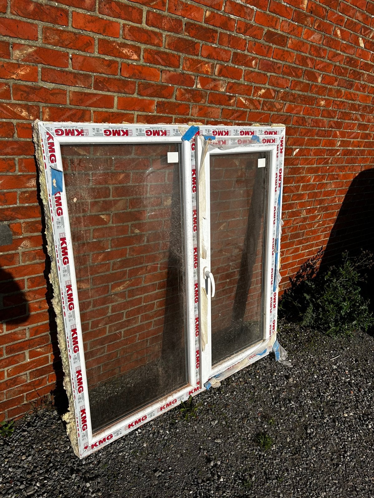 Dubbelglas raam H133 x b 130 GRATİS!, Ophalen, Zo goed als nieuw