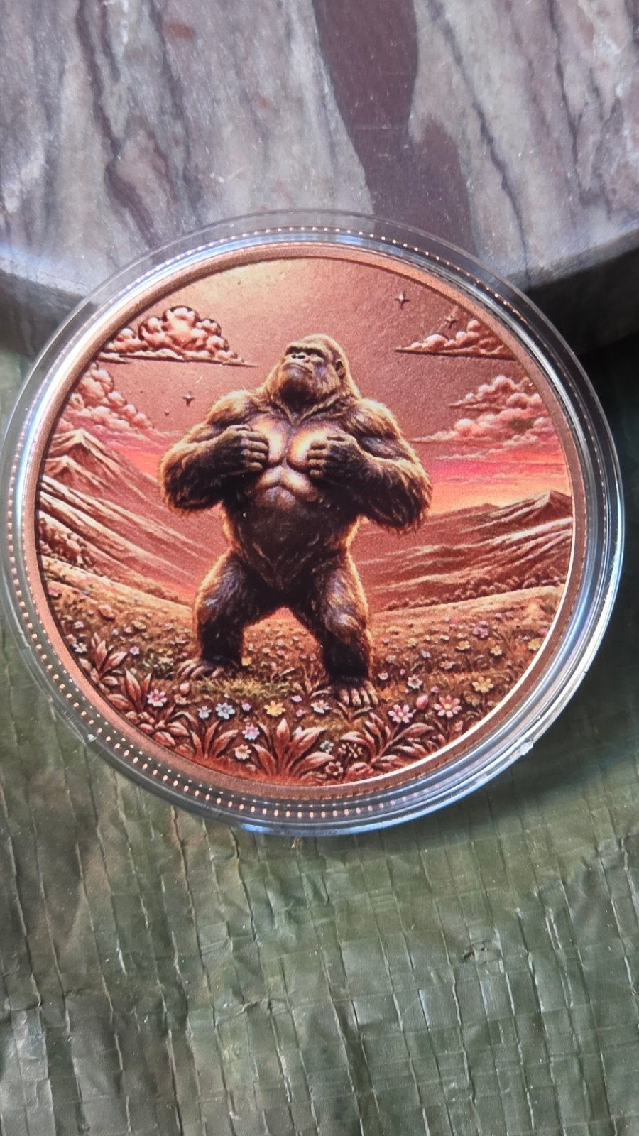 Médaille en cuivre 1 oz en cuivre pur, Timbres & Monnaies, Enlèvement ou Envoi, Autre
