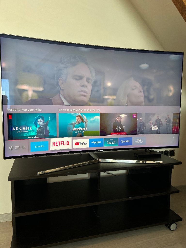 Samsung UE55KS9000 - 55 inch Curved 4K SUHD TV, Audio, Tv en Foto, Televisies, Ophalen, 100 Hz, Samsung, 100 cm of meer