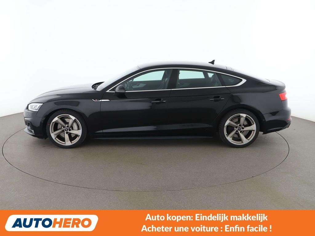 Audi A5 2.0 TFSI quattro S-Line (automatique), Autos, Achat, 1610 kg, Alcantara, Noir