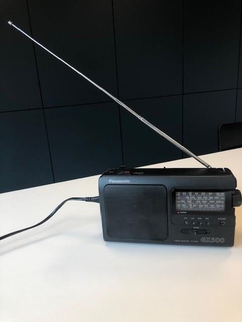 Transistorradio Panasonic GX500, Audio, Tv en Foto, Radio's, Ophalen, Zo goed als nieuw, Transistorradio