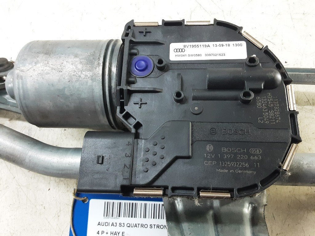 MOTEUR ESSUIE-GLACE AVANT Audi S3 Sportback (8VA / 8VF), Utilisé, Audi