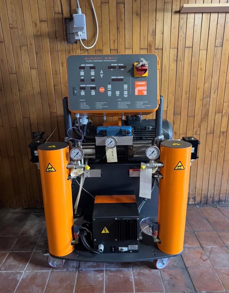 Evolution G-50 H Isolatiemachine PUUR, Ophalen, Zo goed als nieuw