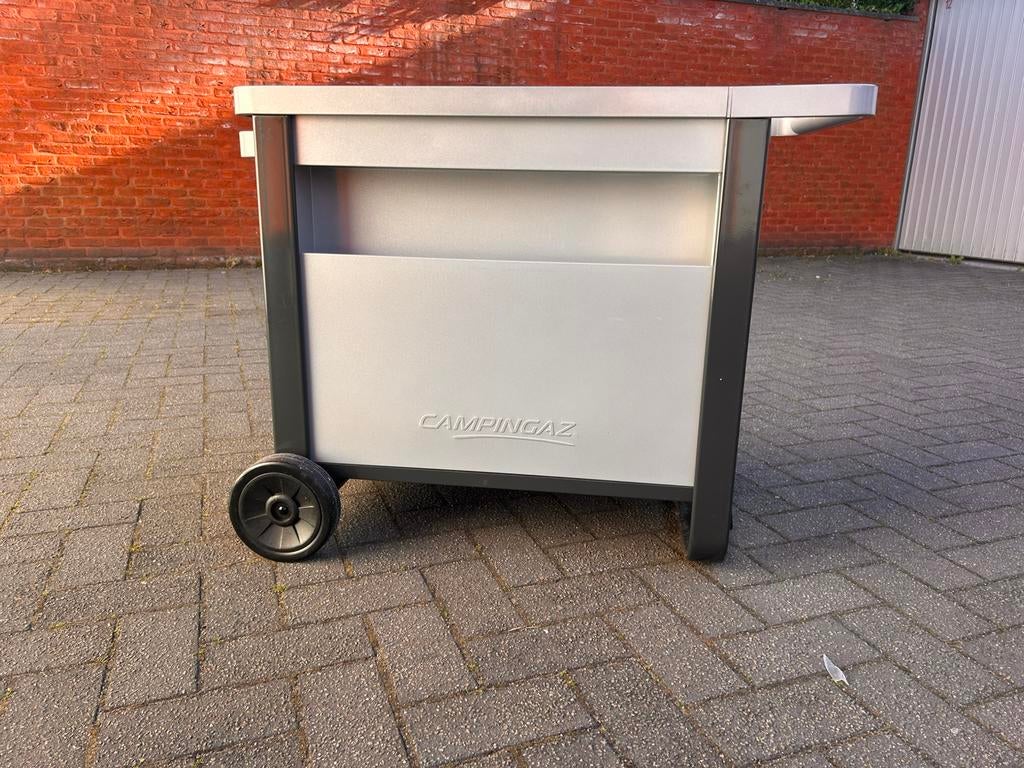 Bbq trolley van campinggaz, Tuin en Terras, Barbecue-accessoires, Zo goed als nieuw, Ophalen