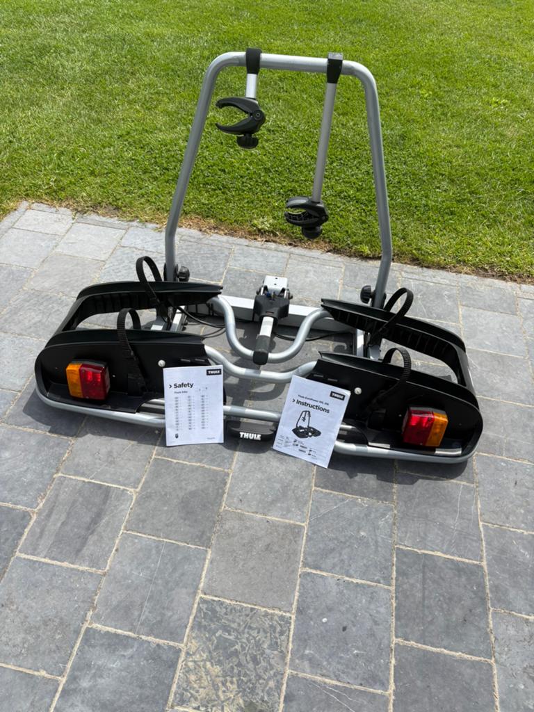 Thule Europower 916 speciaal voor zware e-bikes. Als nieuw., Auto diversen, Fietsendragers, Ophalen, Elektrische fiets, Zo goed als nieuw