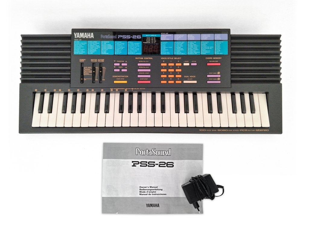 Yamaha Portasound PSS-26, Muziek en Instrumenten, Keyboards, Verzenden, Gebruikt, 49 toetsen, Yamaha