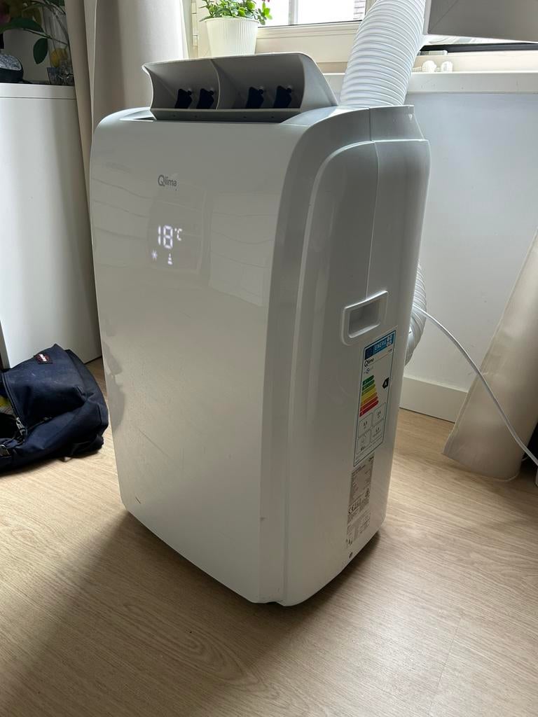 Mobiele airco Qlima p534, Elektronische apparatuur, Airco's, Ophalen of Verzenden, Zo goed als nieuw, Mobiele airco