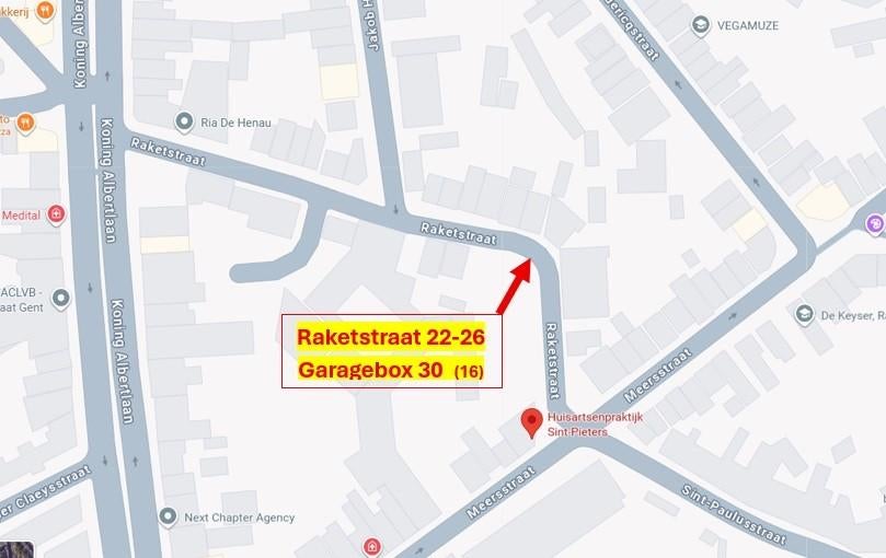 Garage te koop in de buurt van Gent Sint Pietersstation, Immo, Gent