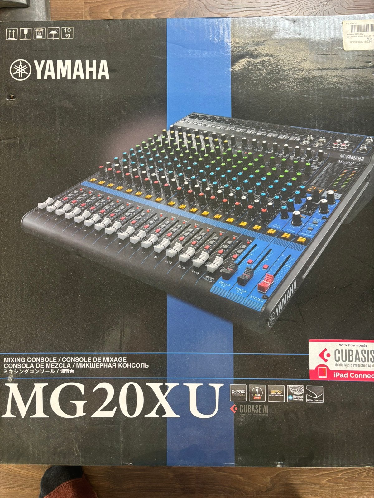 Yamaha MG20XU mixing console, Muziek en Instrumenten, Ophalen, Zo goed als nieuw